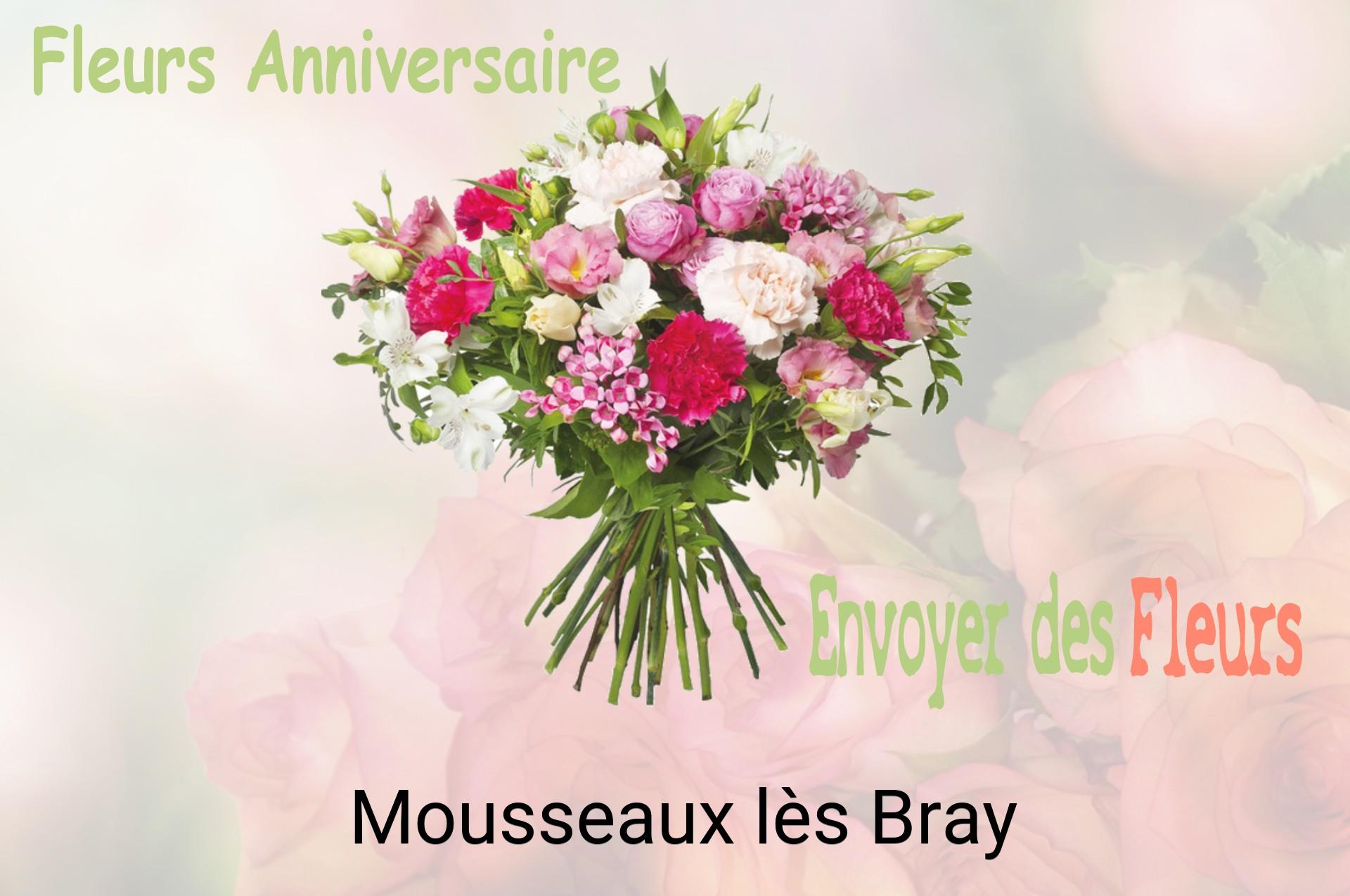 Bouquet de fleurs d’anniversaire livré à Mousseaux-lès-Bray